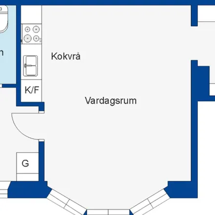 Rent this 2 bed apartment on Herkulesgatan 22 in 111 52 Stockholm, Sweden