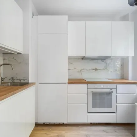Rent this 1 bed apartment on Zygmunta Modzelewskiego in 02-668 Warsaw, Poland