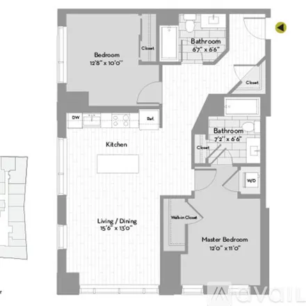 Image 2 - 665 Washington St, Unit 1415K - Apartment for rent