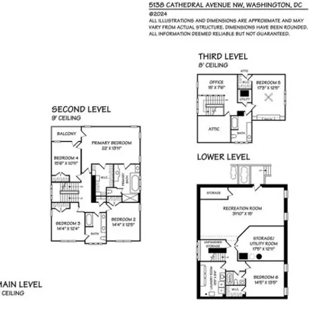 Image 2 - 5138 Cathedral Avenue Northwest, Washington, DC 20016, USA - House for sale