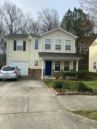 Rent this 3 bed house on 12425 North Exeter Way in Lynn Crossroads, Raleigh