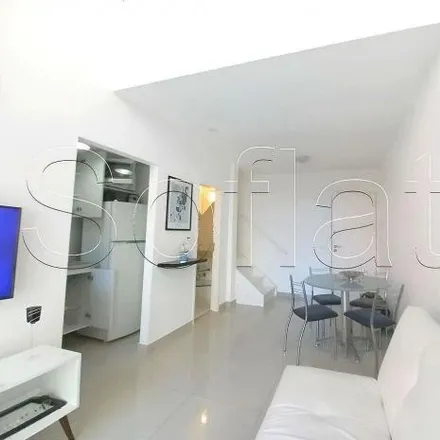 Rent this 1 bed apartment on Edificio The Blue Loft in Rua Diogo Jácome 954, Indianópolis
