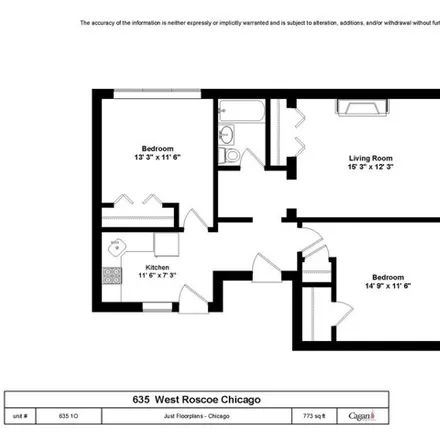 Image 2 - 635 W Roscoe St Unit 1, Chicago, Illinois, 60657 - Apartment for rent