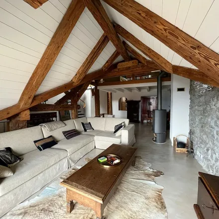 Rent this 7 bed apartment on Rue du Bourg de Plaît 4 in 1071 Chexbres, Switzerland