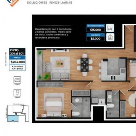 Buy this 3 bed apartment on Institución Educativa Empezar in Velasco Astete Avenue, Santiago de Surco
