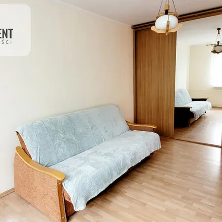 Rent this 1 bed apartment on Młodzieżowy Dom Kultury nr 1 in Krzysztofa Kamila Baczyńskiego, 85-805 Bydgoszcz