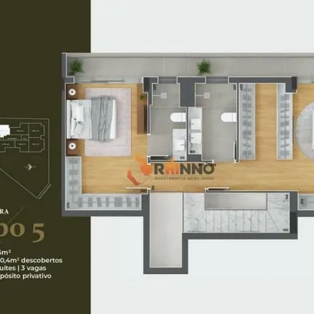 Buy this 2 bed apartment on Rua Augusto Severo 961 in Alto da Glória, Curitiba - PR