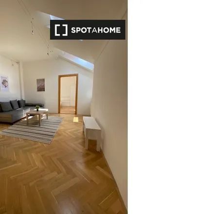Rent this 1 bed apartment on Pohřební ústav hlavního města Prahy in Pobřežní, 186 00 Prague