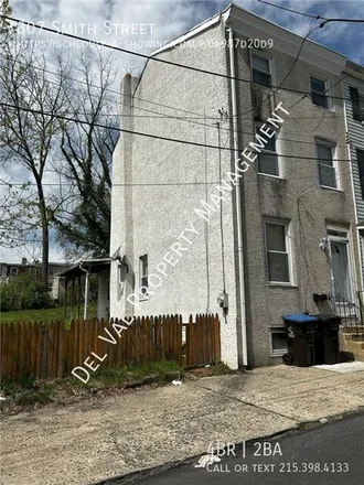 Rent this 4 bed townhouse on 809 Smith Street in Norristown, PA 19401