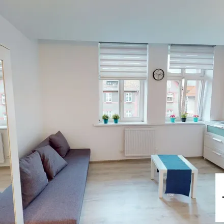 Rent this 1 bed apartment on Maksymiliana Kolbe 6 in 41-712 Ruda Śląska, Poland