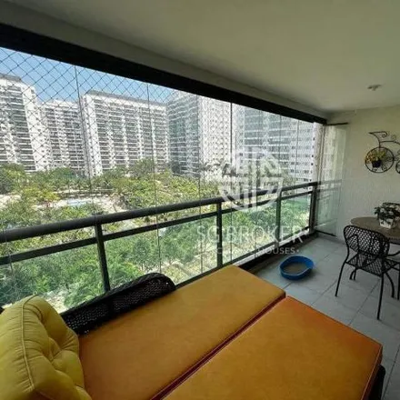 Buy this 3 bed apartment on Shopping Metropolitano Barra in Avenida Embaixador Abelardo Bueno 1300, Jacarepaguá