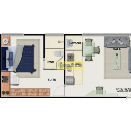 Buy this 1 bed apartment on Lognet Informática in Avenida Visconde de Albuquerque 241, Madalena