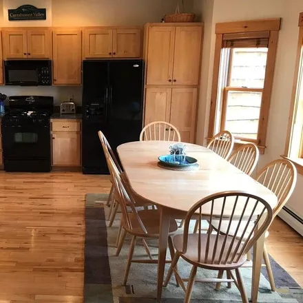 Rent this 4 bed townhouse on Carrabassett Valley in ME, 04947