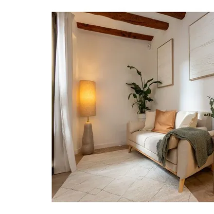 Rent this 1 bed apartment on Carrer de Sant Pere Mitjà in 33, 08003 Barcelona