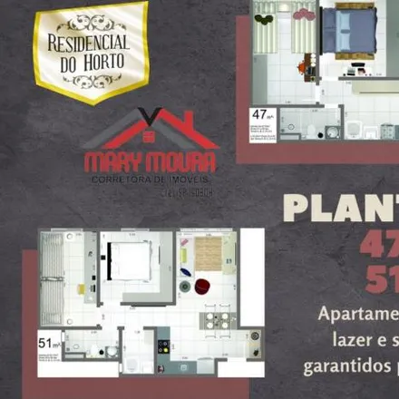 Buy this 2 bed apartment on Rua Antônio Carlos Ribas Branco in Cavarucanguera, Taubaté - SP