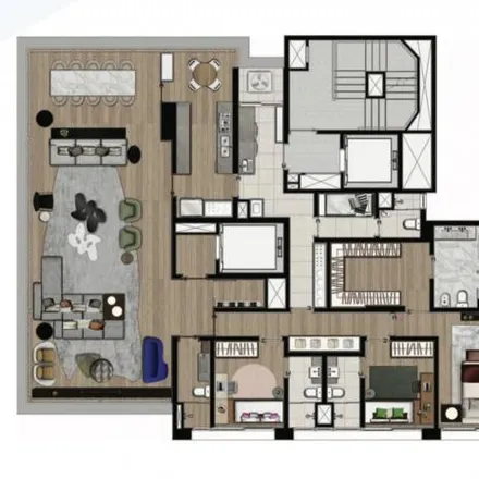 Buy this studio apartment on Avenida Brigadeiro Faria Lima 4459 in Vila Olímpia, São Paulo - SP