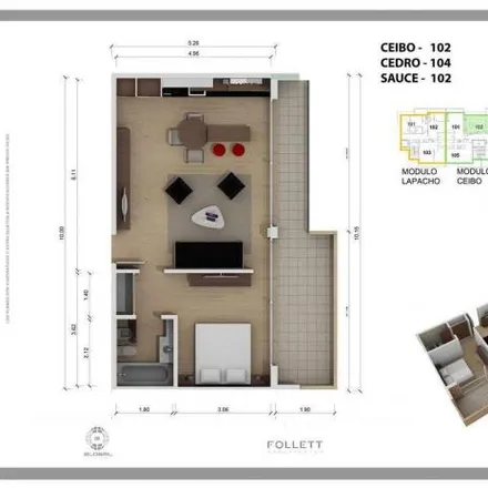 Buy this 1 bed apartment on Venezuela 4054 in Villa Martelli, Vicente López