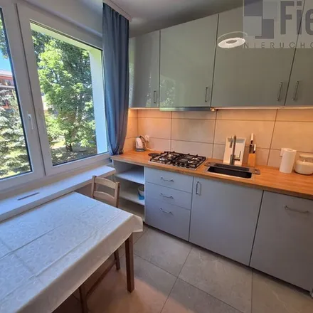 Rent this 1 bed apartment on Obopólna in 31-145 Krakow, Poland