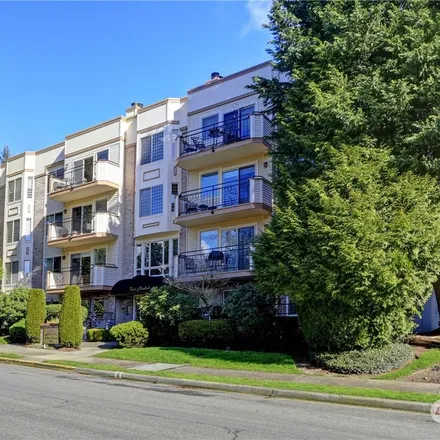 Rent this 2 bed apartment on Ashley House Condominium in 200 99th Avenue Northeast, Bellevue