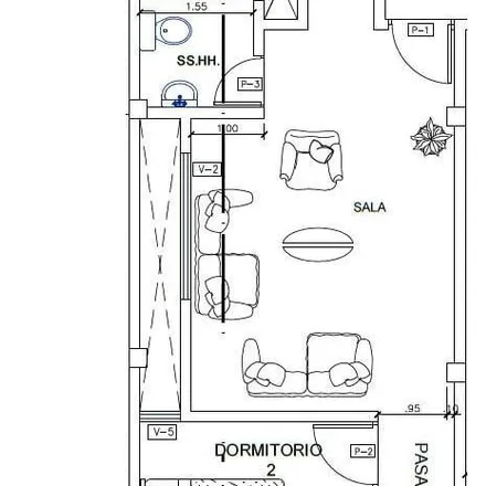Rent this 2 bed apartment on Villa Mercedes in Los Olivos, Lima Metropolitan Area 15031