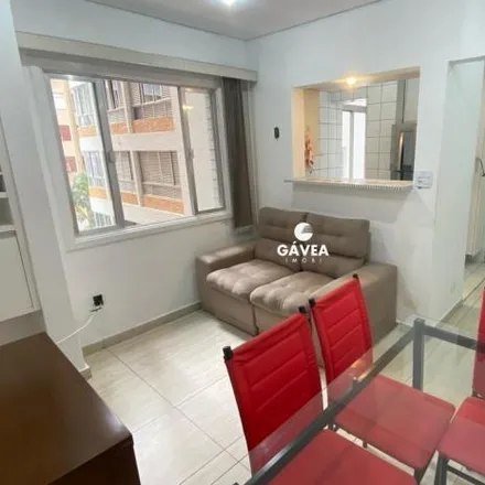 Rent this 2 bed apartment on Avenida Padre Manoel da Nóbrega in Boa Vista, São Vicente - SP