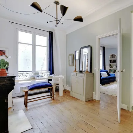 Rent this 2 bed apartment on 11 Rue du Cardinal Mercier in 75009 Paris, France