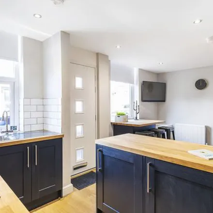 Rent this 4 bed townhouse on Thornville Mount in Leeds, LS6 1JX