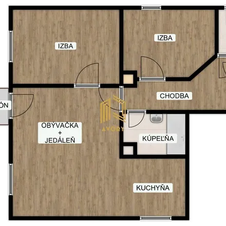 Rent this 3 bed apartment on Kollárova 17/4 in 612 00 Brno, Czechia