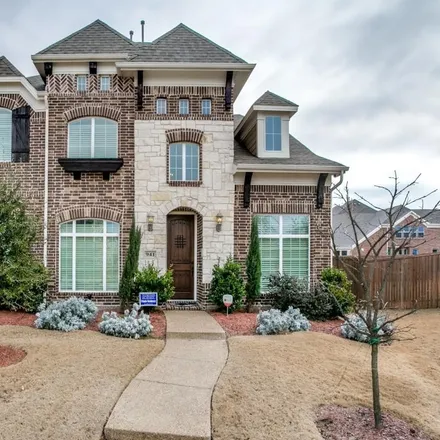 Rent this 4 bed house on 941 Abbott Lane in The Trails, Allen