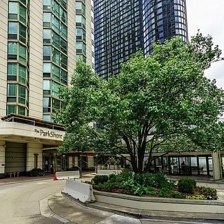 Rent this 1 bed condo on The Parkshore in 195 North Harbor Drive, Chicago
