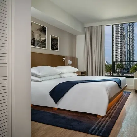 Rent this studio apartment on Kaseya Center in 601 Biscayne Boulevard, HMS Bounty