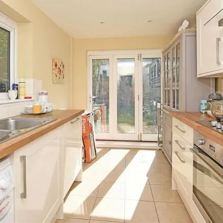 Rent this 3 bed apartment on 13 Goodenough Road in London, SW19 3QW