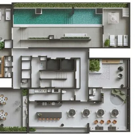 Buy this 2 bed apartment on Rua Monsenhor Ivo Zanlorenzi 880 in Campina do Siqueira, Curitiba - PR