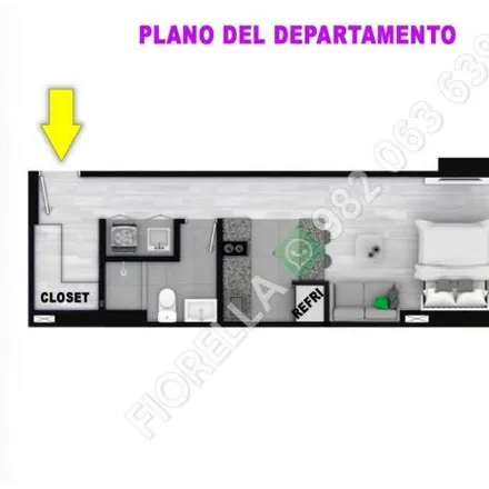 Rent this 1 bed apartment on Torre Audacity in East Javier Prado Avenue 1500, La Victoria