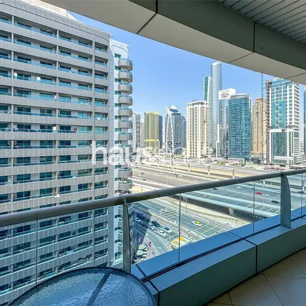 Rent this 1 bed apartment on Treasures in Al Sayorah Street, Dubai Marina