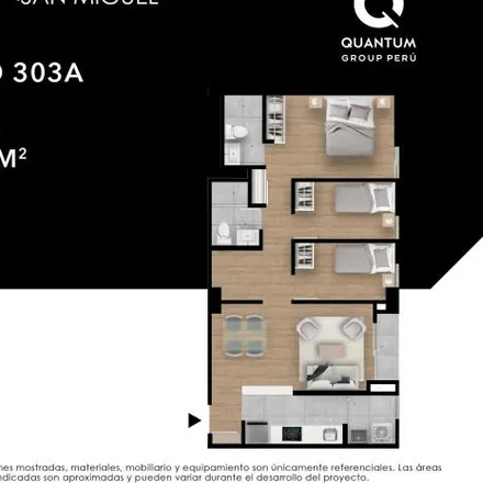 Rent this studio apartment on Block G in Jirón Mariscal Ramón Castilla, San Miguel
