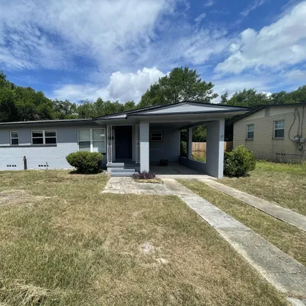 Rent this 3 bed house on 3821 Tyndale Drive in Cedar Hills, Jacksonville