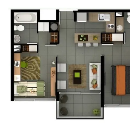 Rent this 2 bed apartment on Avenida Lo Errázuriz in 922 2145 Cerrillos, Chile