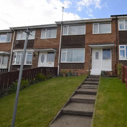 Rent this 3 bed townhouse on Coates Close in No Place, DH9 6XA