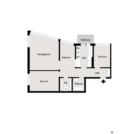 Rent this 1 bed apartment on Parallellvägen 15 in 433 36 Partille, Sweden