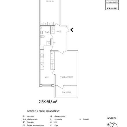 Rent this 2 bed apartment on Stora Esplanadgatan 27 in 803 11 Gävle, Sweden