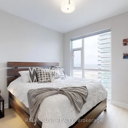 Rent this 3 bed apartment on Jade Waterfront Condos in 33 Shore Breeze Drive, Toronto