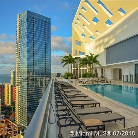 Rent this 2 bed condo on 1300 Brickell Bay Drive