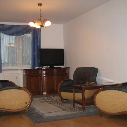 Rent this 2 bed apartment on Cosinus in Łucka 13, 00-842 Warsaw