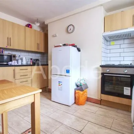 Rent this 4 bed townhouse on Burley Lodge Centre in 42-46 Burley Lodge Road, Leeds