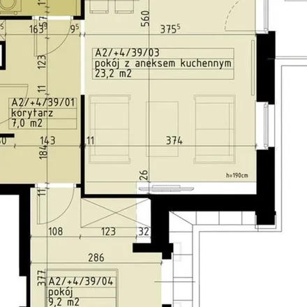 Rent this 2 bed apartment on Generała Tadeusza Kutrzeby 6 in 62-010 Pobiedziska, Poland