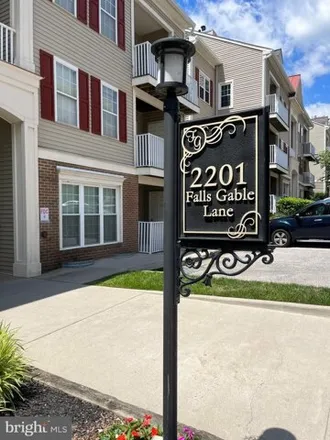 Buy this 2 bed condo on 2201 Falls Gable Ln Unit F in Baltimore, Maryland