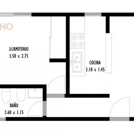 Rent this 1 bed apartment on Calle 3 329 in Partido de La Plata, 1900 La Plata