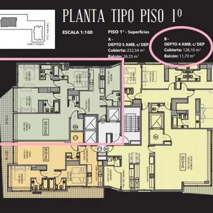 Buy this 3 bed apartment on Avenida del Libertador 1459 in Vicente López, 1638 Vicente López