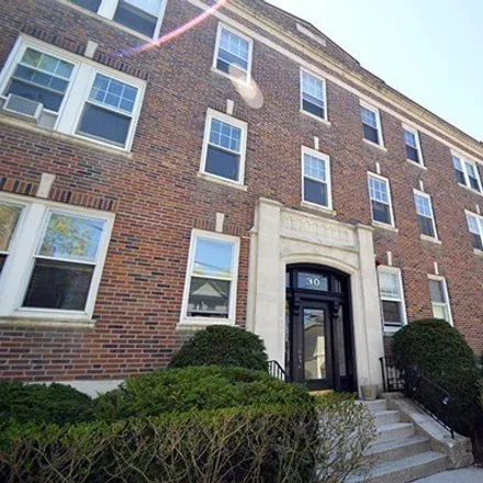 Rent this 1 bed condo on 30 Gibbs St Apt 1 in Brookline, Massachusetts